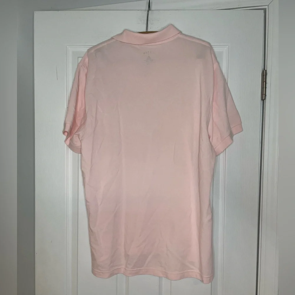 J. CREW Repp Polo NWT in pink - XL